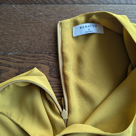 Aritzia Yellow Sleeveless Blouse - Picture 3 of 9